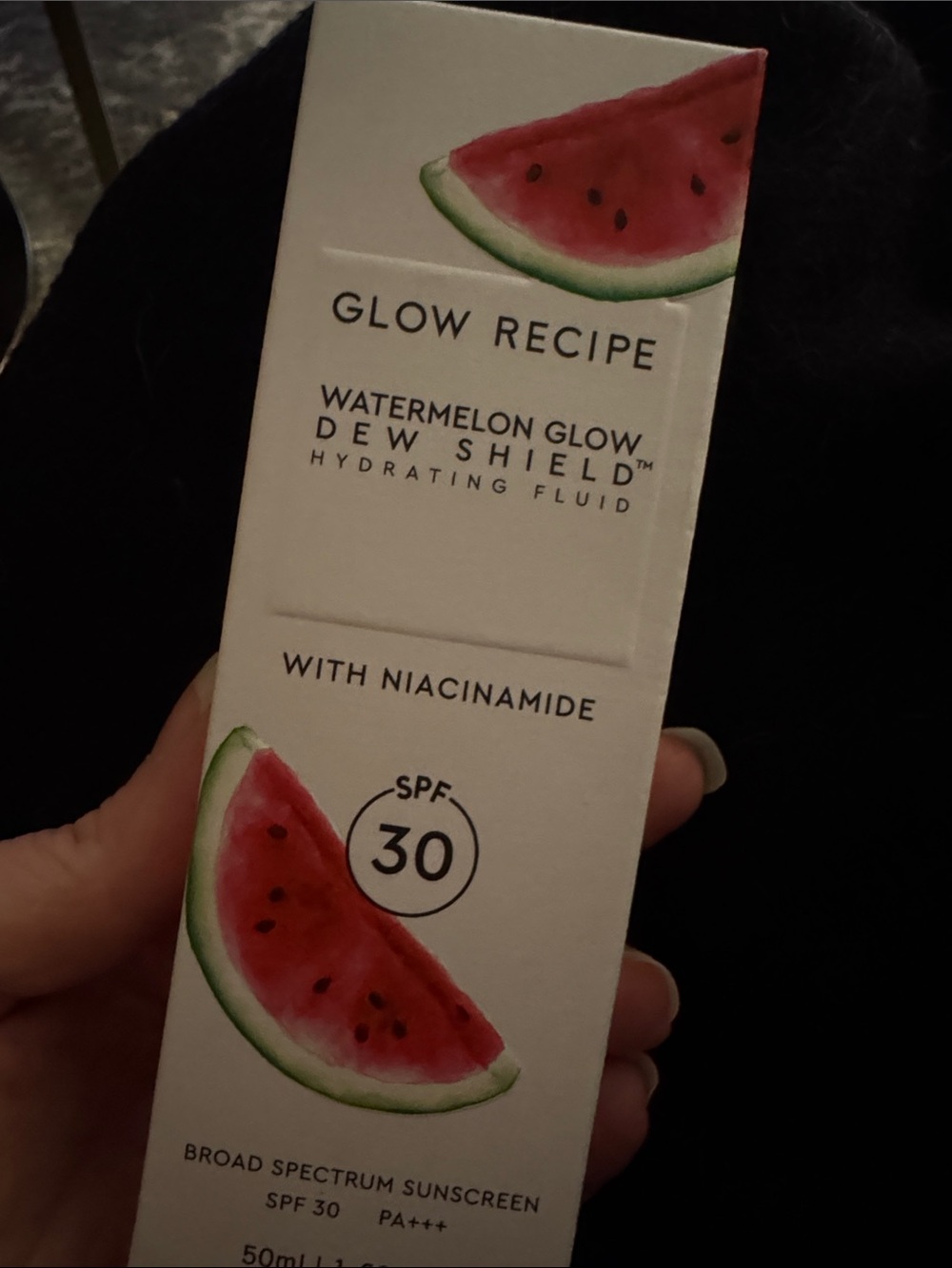Glow Recipe Watermelon Glow Dew Shield SPF 30 Hydrating Fluid — Pink/Green/White